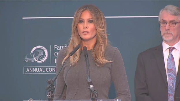 When It Comes To Her ‘Be Best’ Campaign, Melania Trump Says She’s Ignoring Critics, Moving Forward