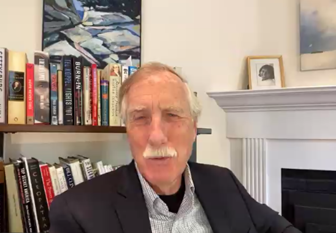 Sen. Angus King Warns That America’s Upcoming Elections Are Subject to Cyber Threats