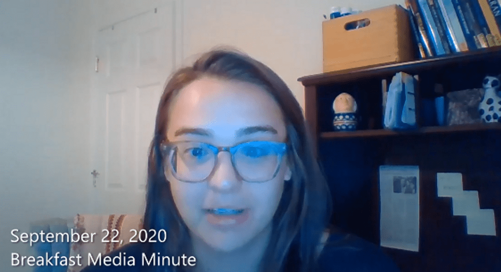 Breakfast Media Minute: September 22, 2020