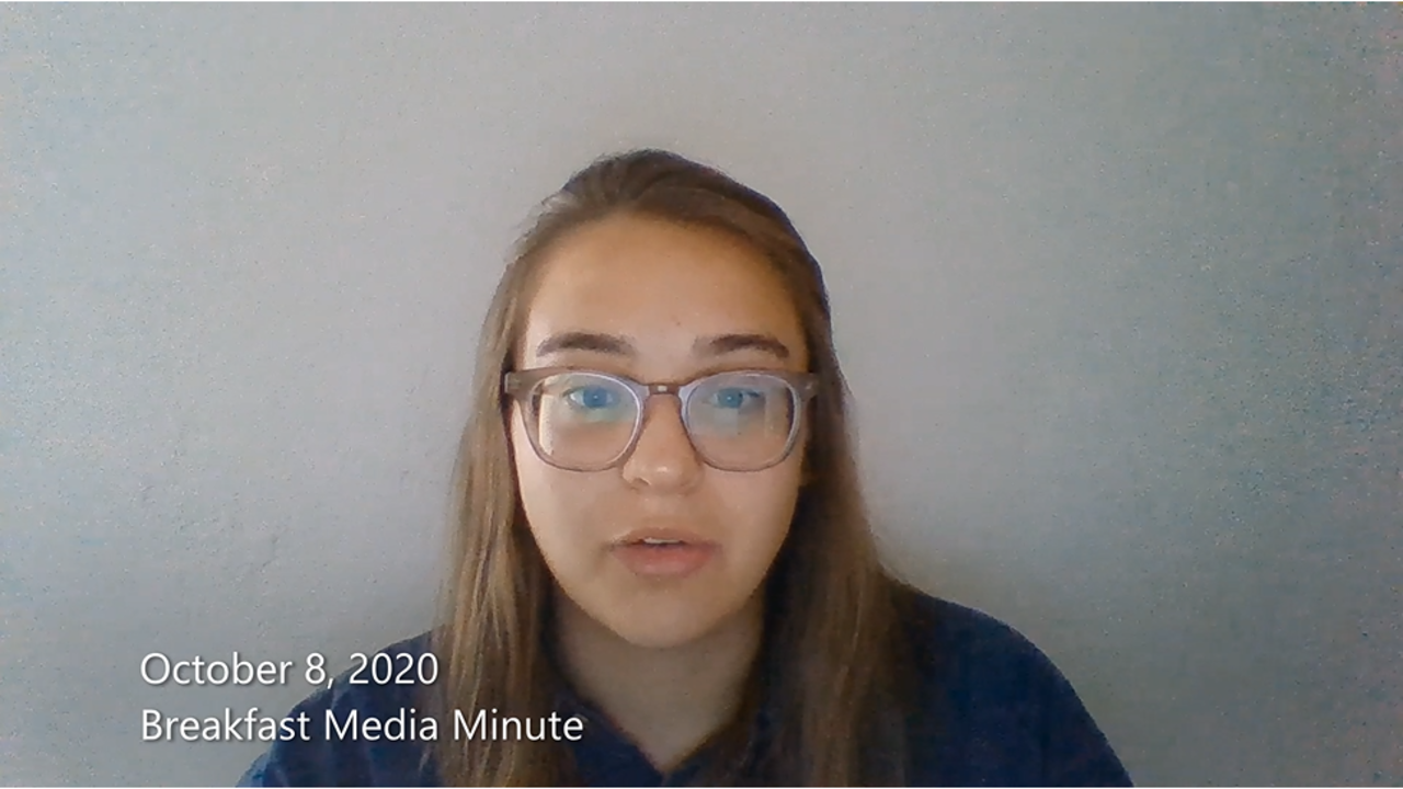 Breakfast Media Minute: October 8, 2020