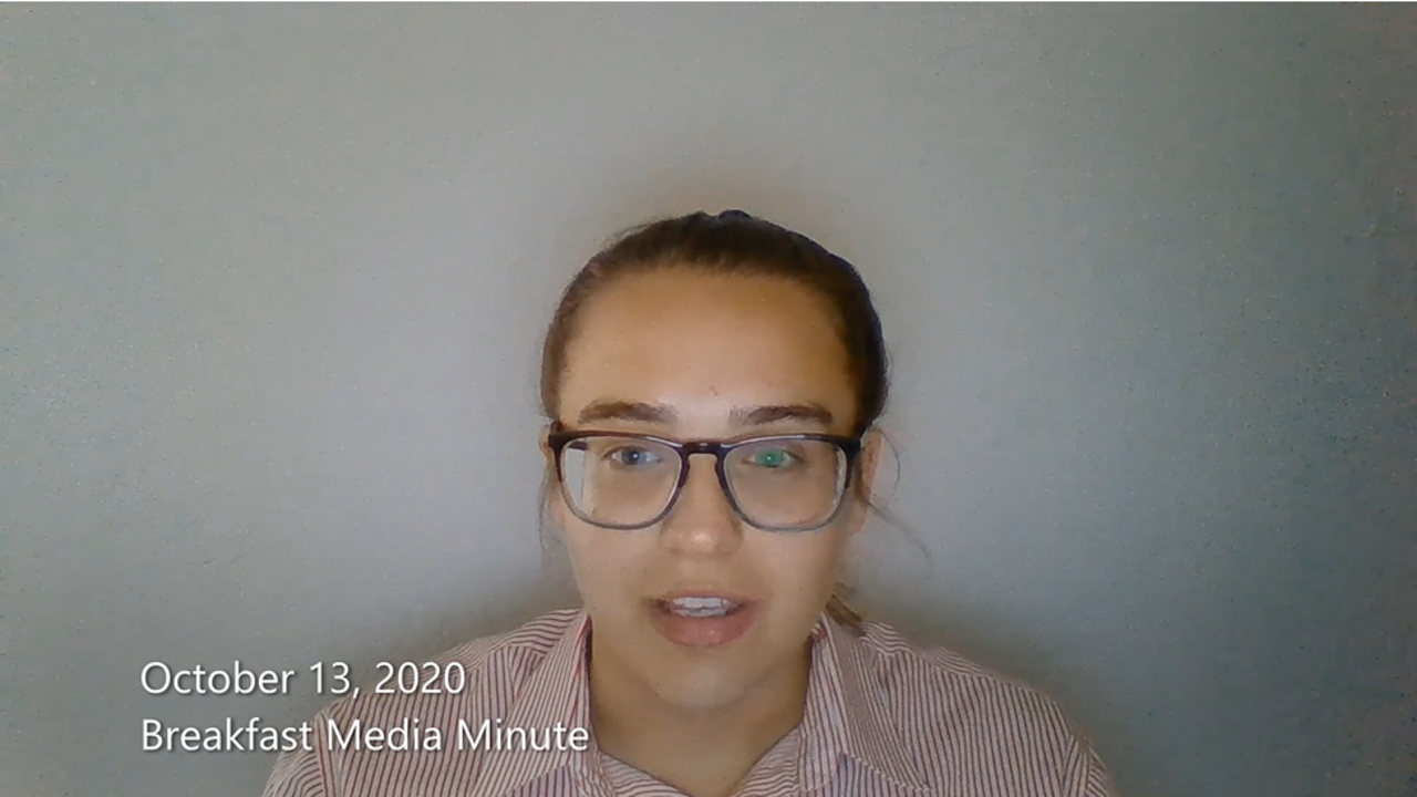 Breakfast Media Minute: October 13, 2020