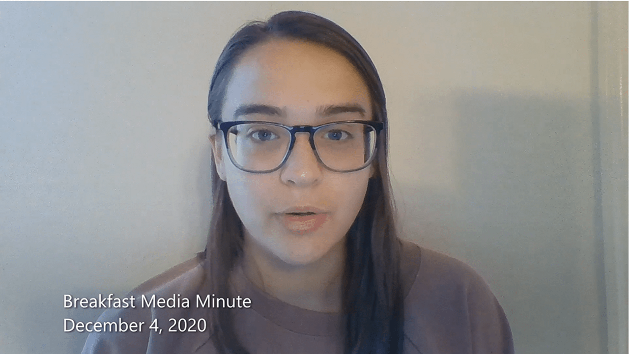 Breakfast Media Minute: December 4, 2020