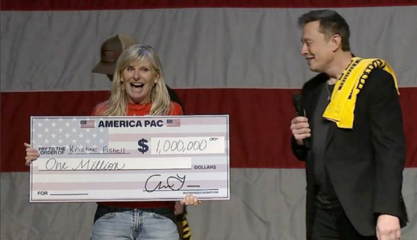 Elon Musk Sued Over $1 Million Voter Giveaway