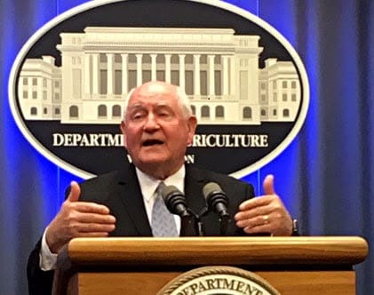 ReConnect, a Long-Awaited Agriculture Department Broadband Program, Unveiled by Secretary Sonny Perdue