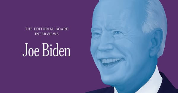 In Interview With New York Times Editorial Board, Joe Biden Urges Revoking Section 230