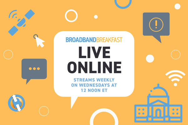 Broadband Breakfast Live Online on Wednesday, September 2, 2020 — Buildup to Broadband Communities