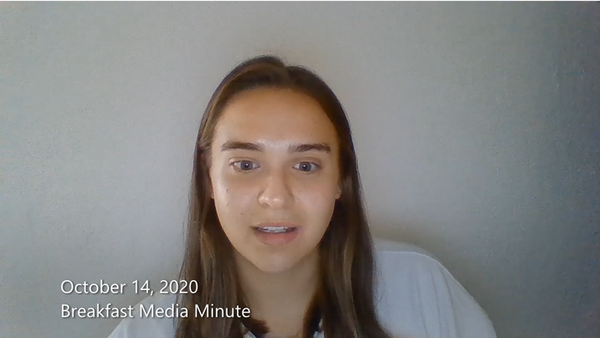 Breakfast Media Minute: October 14, 2020