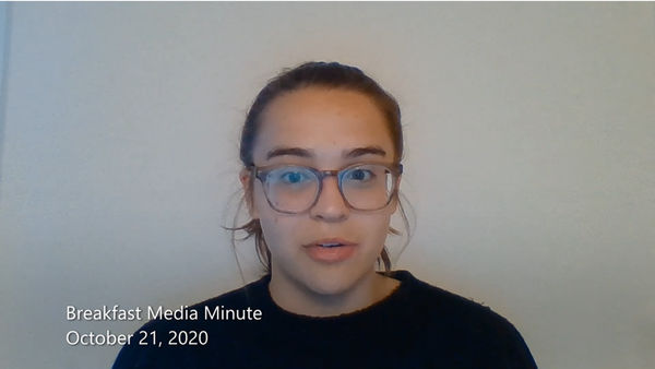 Breakfast Media Minute: October 21, 2020