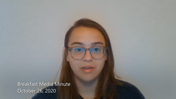 Breakfast Media Minute: October 26, 2020