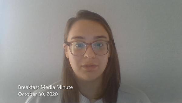 Breakfast Media Minute: October 30, 2020