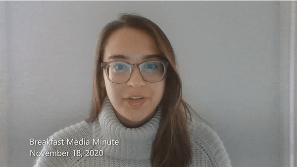 Breakfast Media Minute: November 18, 2020