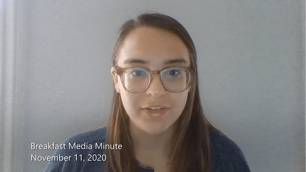 Breakfast Media Minute: November 20, 2020