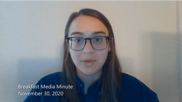 Breakfast Media Minute: November 30, 2020