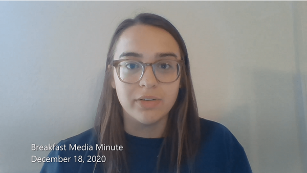 Breakfast Media Minute: December 18, 2020
