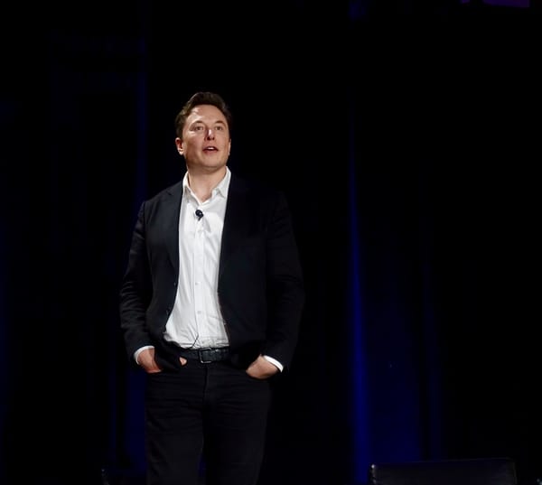 Photo of Elon Musk in 2019