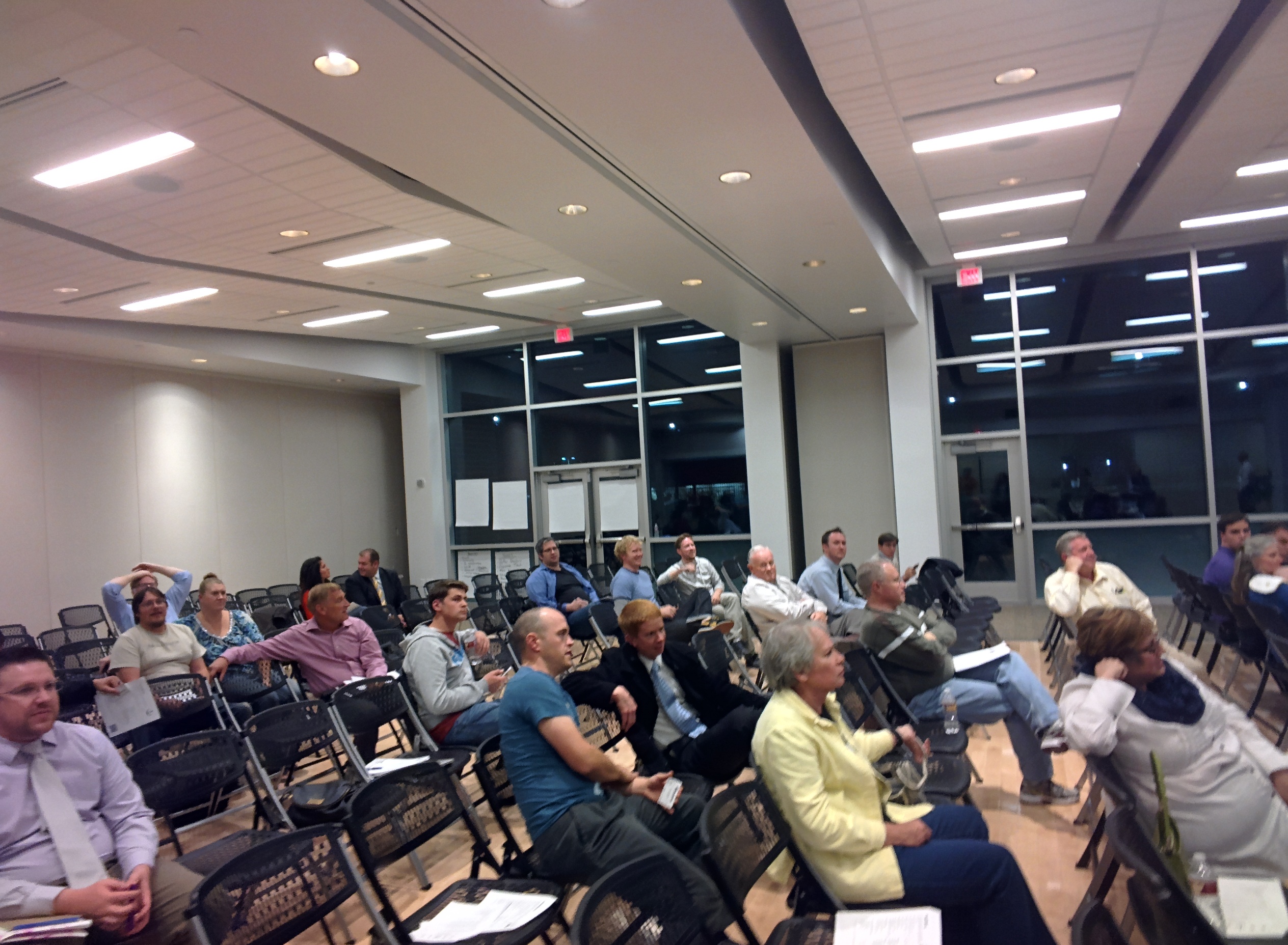 The Crowd at the "Provo Accelerated" Event on October 28, 2014